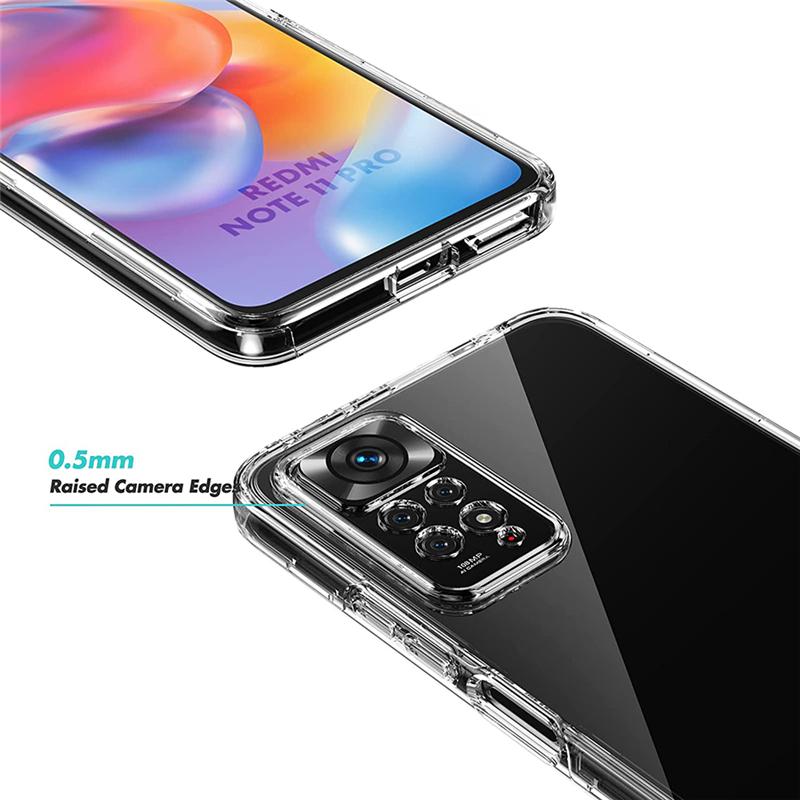 Силіконовий подвійний чохол 360° повного покриття для Samsung Galaxy A53 A52S A23 A12 A51 Honor 9X Redmi Note 11 10C iPhone 13 12 11 Pro Max Прозорий м'який жорсткий чохол