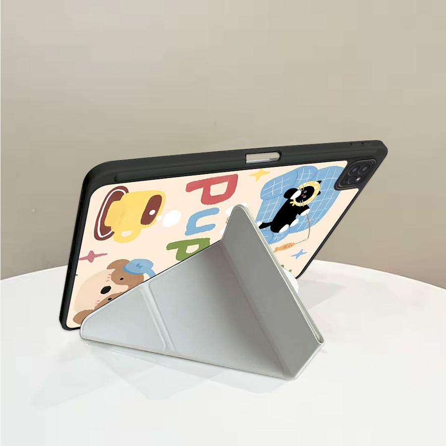 Holder Cover Tablet Case For iPad Pro 2025 Mini 6 7 Pro 11th 10th 9th 8th 7th 12.9inch Air 4 5 M3 M2 1 2 M4 11inch Relaxed