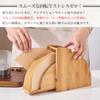 PLEAVIT Coffee Filter CaseStorage Box, Bamboo, Dustproof, Moisture-Proof, Space-Saving, Kitchen Dispenser Stand, Multifunctional, Durable, Fan-Shaped