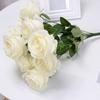 Head Artificial Ten Rose Flowers For Weddings Home Decor And Decoration Hotel