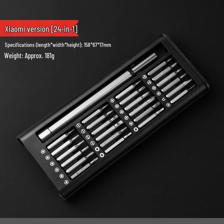 Набор многофункциональных отверток 24-в-1 и инструментов для удаления пыли
