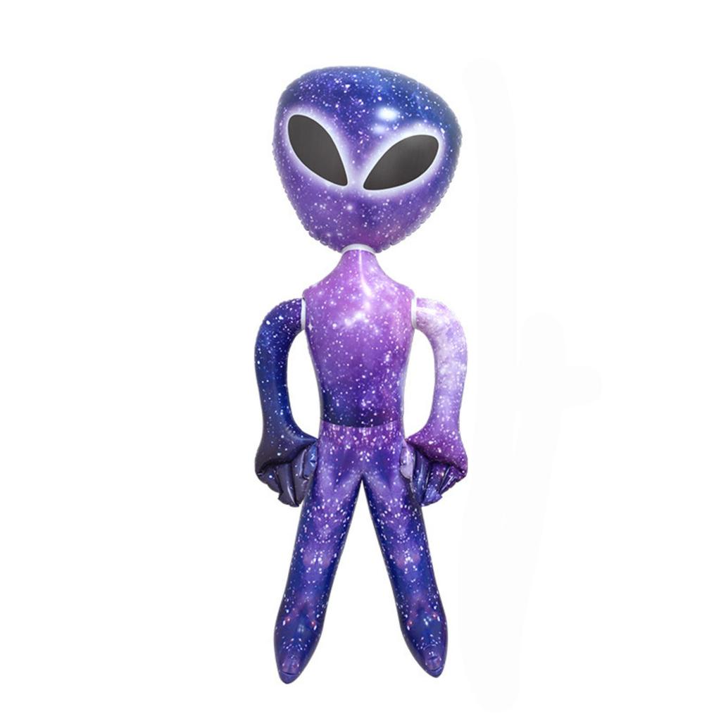 Inflatable Alien Doll Toy Large Size Durable Material Lightweight Portable for Indoor Outdoor Decoration and Party Events Fun Activity