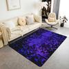 Erosebridal Red and Black Swirl Rugs for Living Room Bedroom - 3D Geometric Abstract Art Area Rug 3 x 5 for Kids Boys Girls, Hole Circle Was