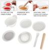 Infant Baby Grinding Food Bowl Multi Functional Vegetable Fruit Grinder Tool Set