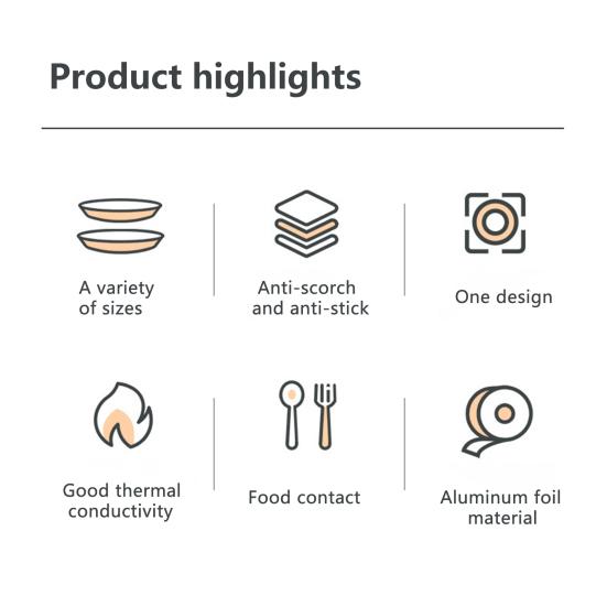 20Pcs Fryer Pot Liners Food Grade Heat-Resistant Wash Free Round Extra-Deep Fryer Pot Liner Aluminum Foil Pans Kitchen Supplies