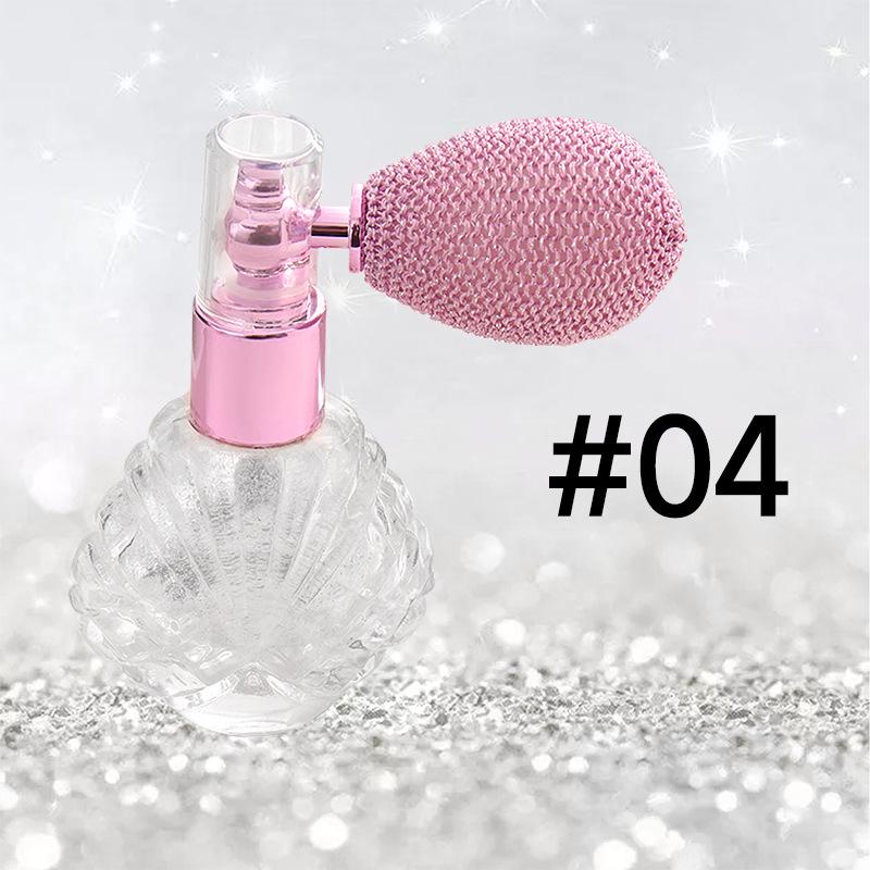 Crushed Diamond Glitter Body Highlighter Spray - Brightening Makeup with Air Cushion Sequins 4.6G