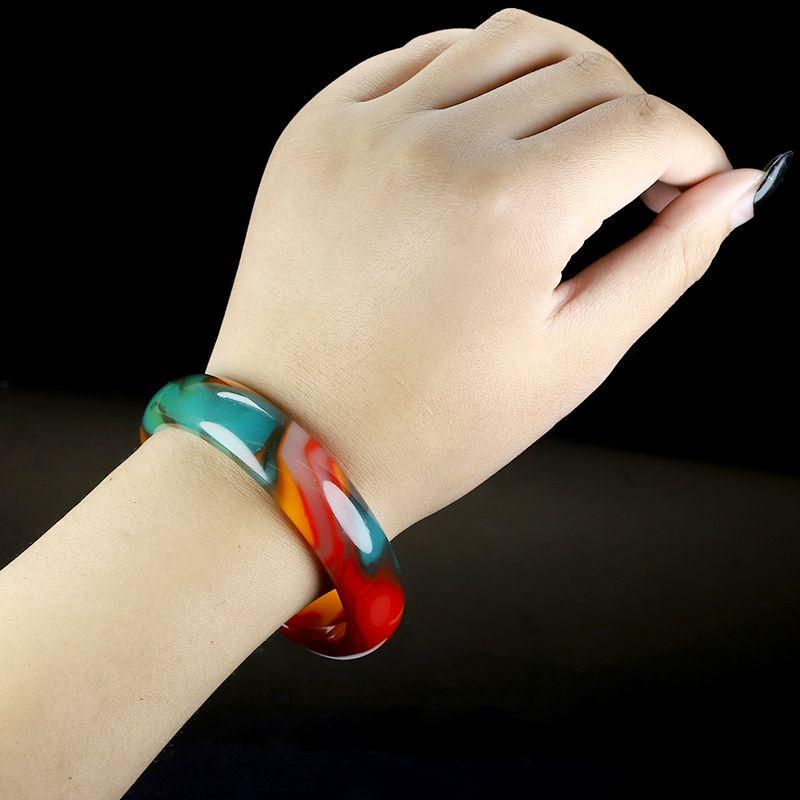 Colorful Bracelet Bracelet New Jade Bracelet Women's Wealthy Bracelet