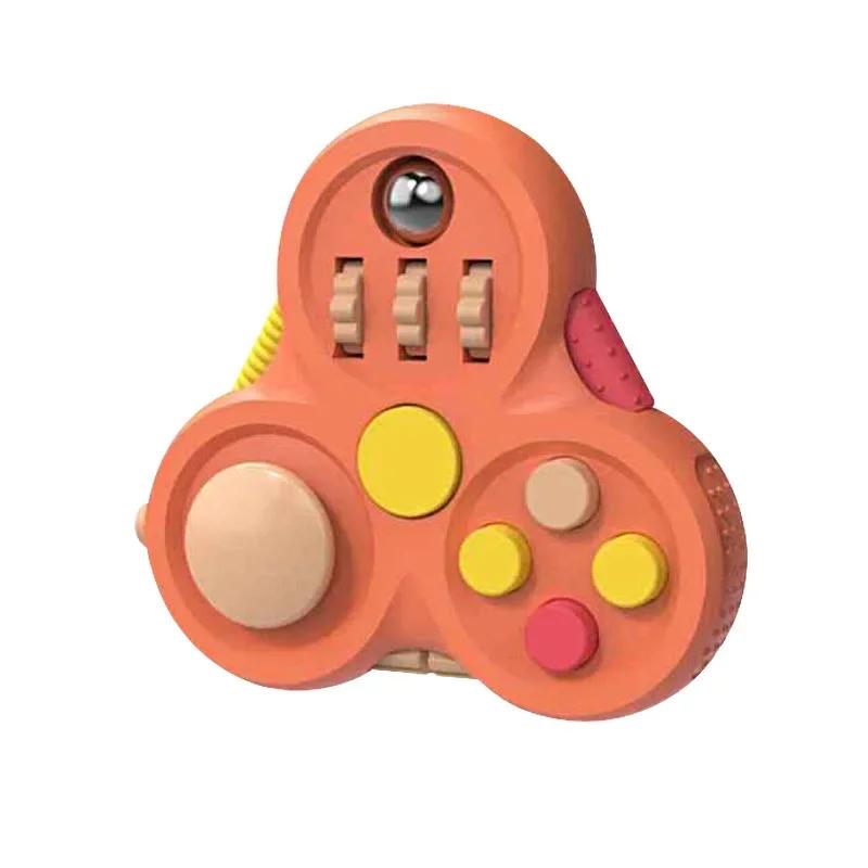 1pc Game Fidget Pad Stress Reliever Squeeze Fun Magic Desk Toy Handle Toys Stress Decompression Gift Key Mobile Phone Accessory