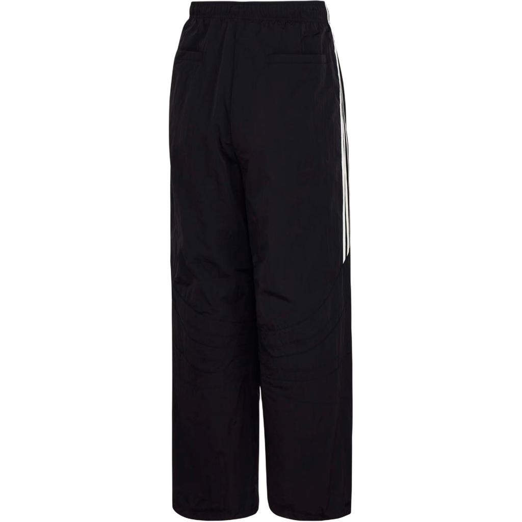 Adidas Calças de Pista Originais Santiago Tecidas Largas Casuais Calças de Baixo Masculinas KR2607