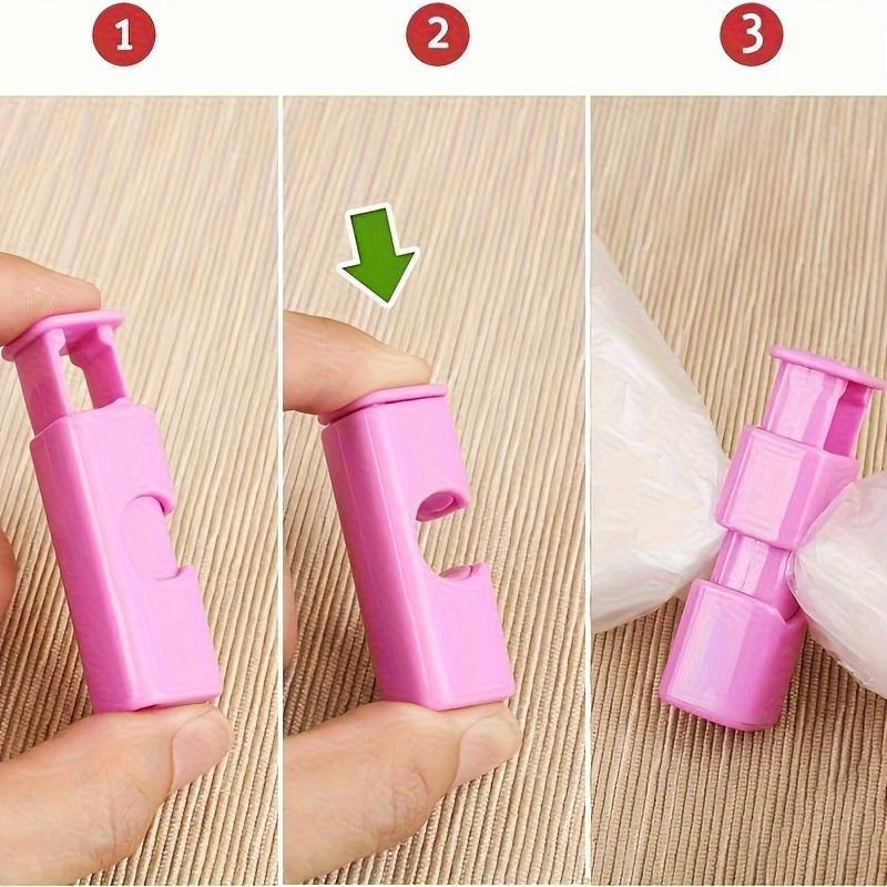 6pcs Bread Bag Clips, Food Sealing Clips, Suitable For Sealing Various Bags, Kitchen Supplies, Moisture-proof Fresh-keeping Clips,Plastic Bag Sealing