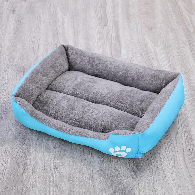 Candy Color Multi-Size Pet Bed: Cozy Four-Season Spot for Cats & Dogs