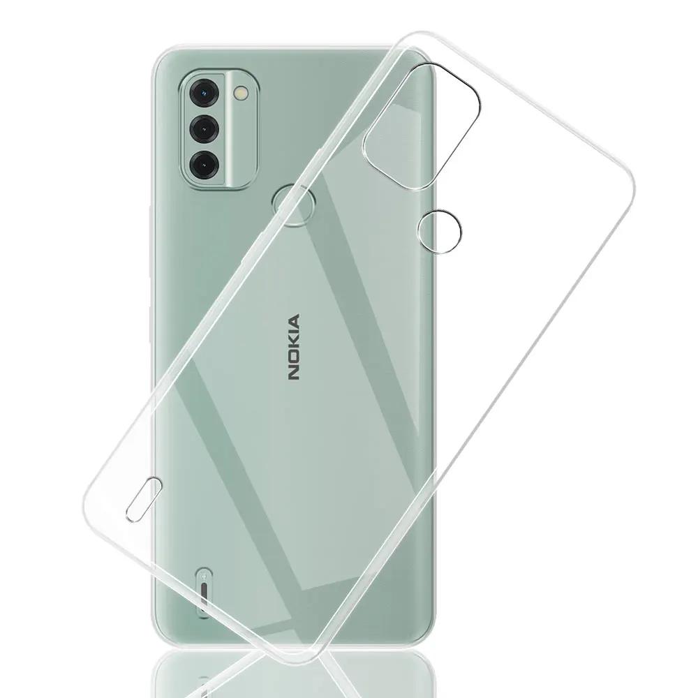 For Nokia C31 Case 6.75 Inch Clear Silicone Soft TPU Phone Case Cover For Nokia C21 C31 Funda C21 Plus C10 C20 Transparent Coque
