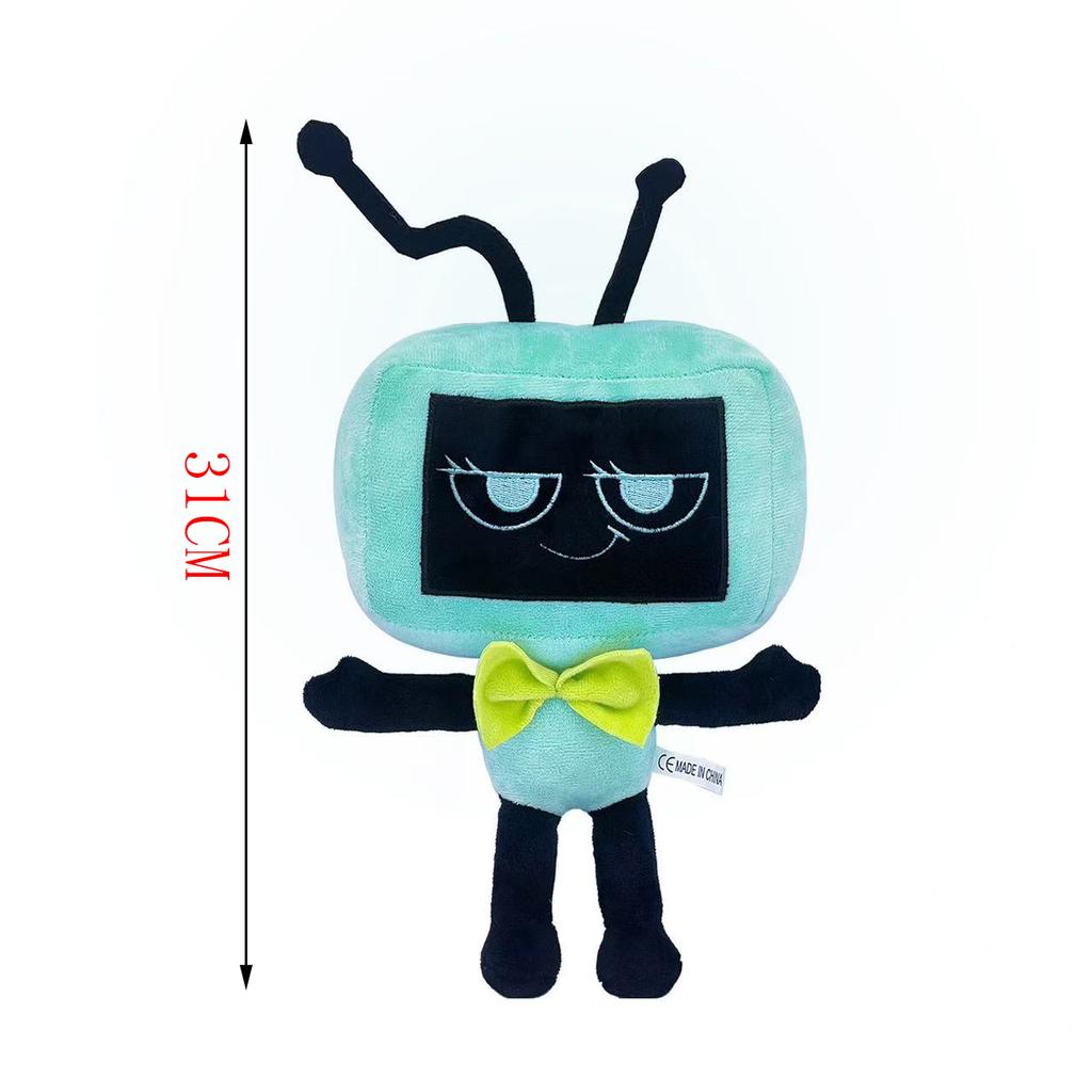 Dandy's World Plush Horror Game Dandy World Scrap Soft Stuffed Plush Toy Cute Boxten Poppys Plushie Pillow Dolls For Kids Gifts