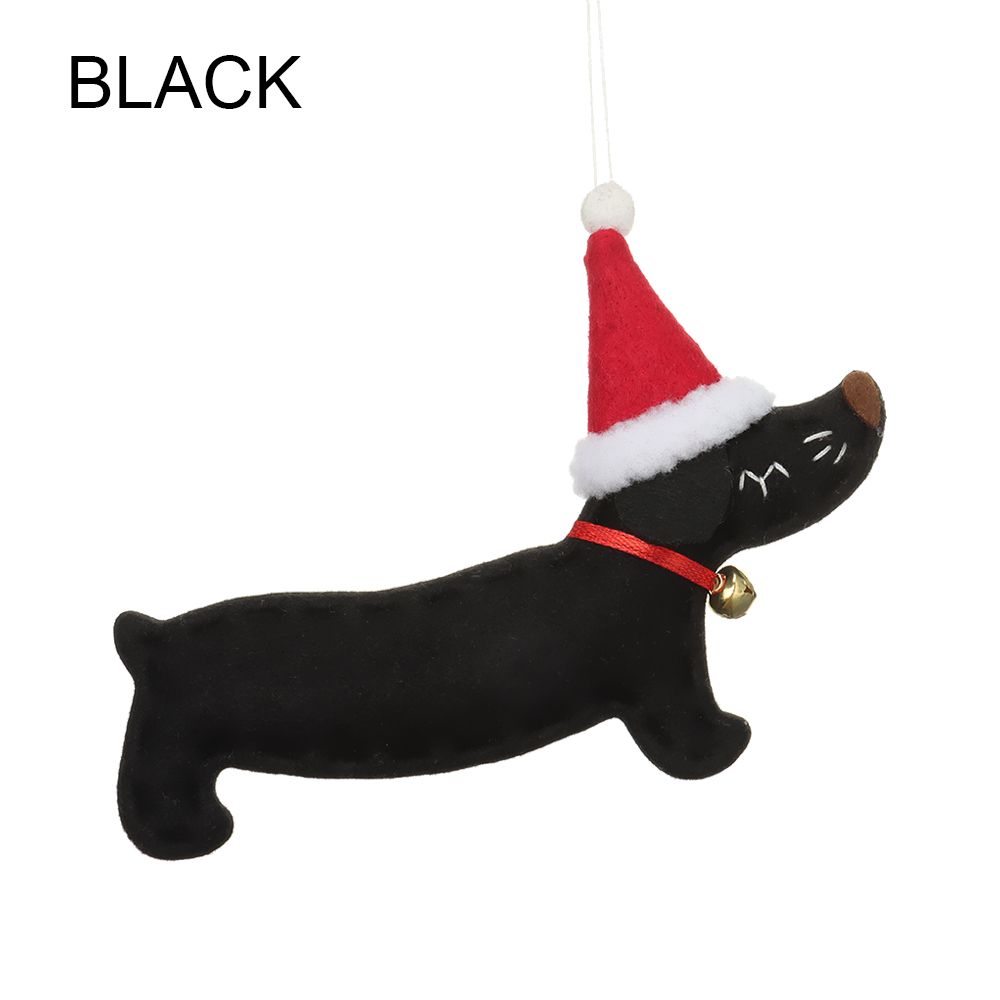 Gift Party Supplies Hang Decorations Ornaments Xmas Pendant Dachshund Dog Christmas Tree Accessories