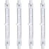 Ampoules Halogènes - Comyan R7s - 300W Équivalent - 4650lm - 2700K Blanc Chaud - 118mm