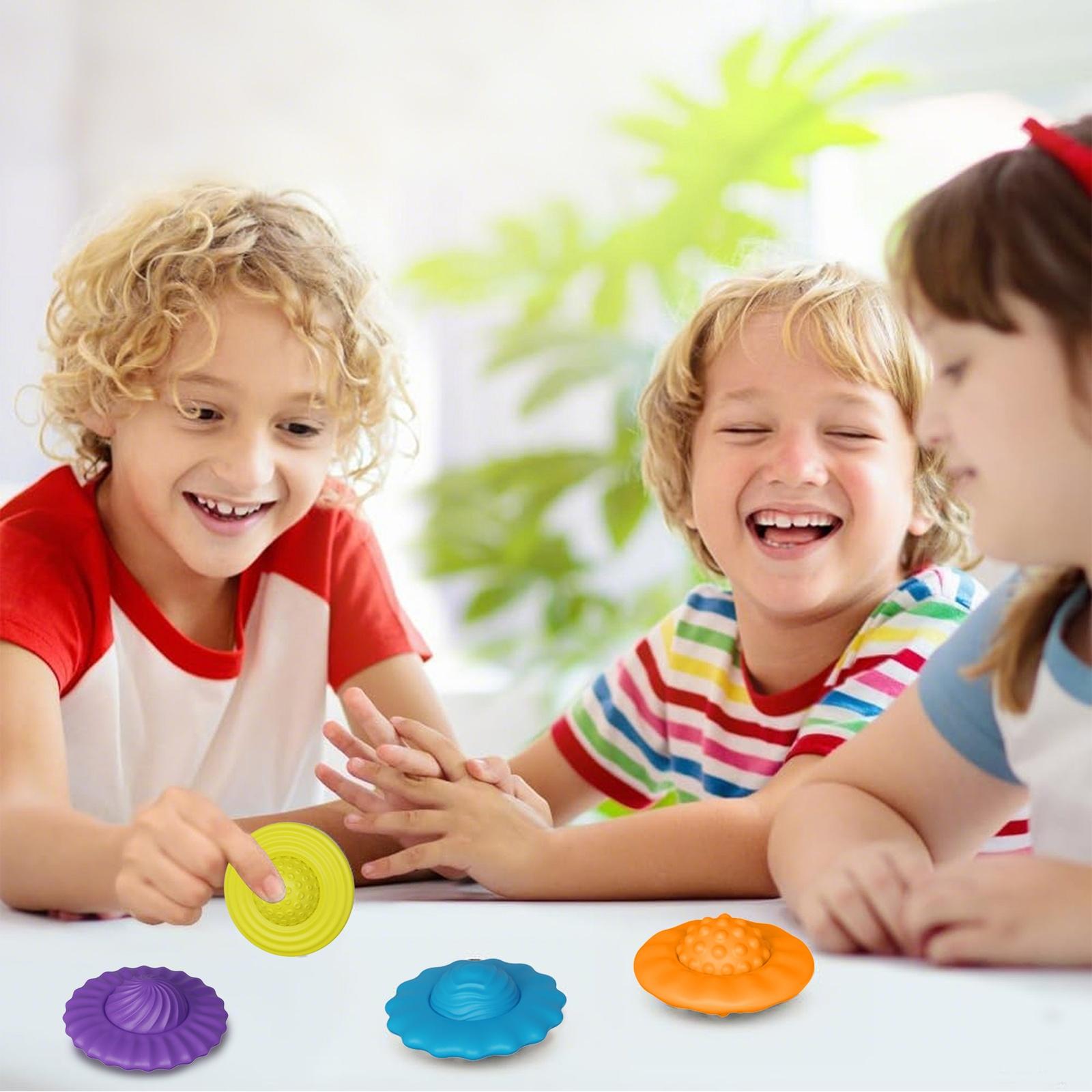 

UFO Flying Saucer Toy Silicone Magnetic Ball Sensory Stress Relief Toy for Kids one size