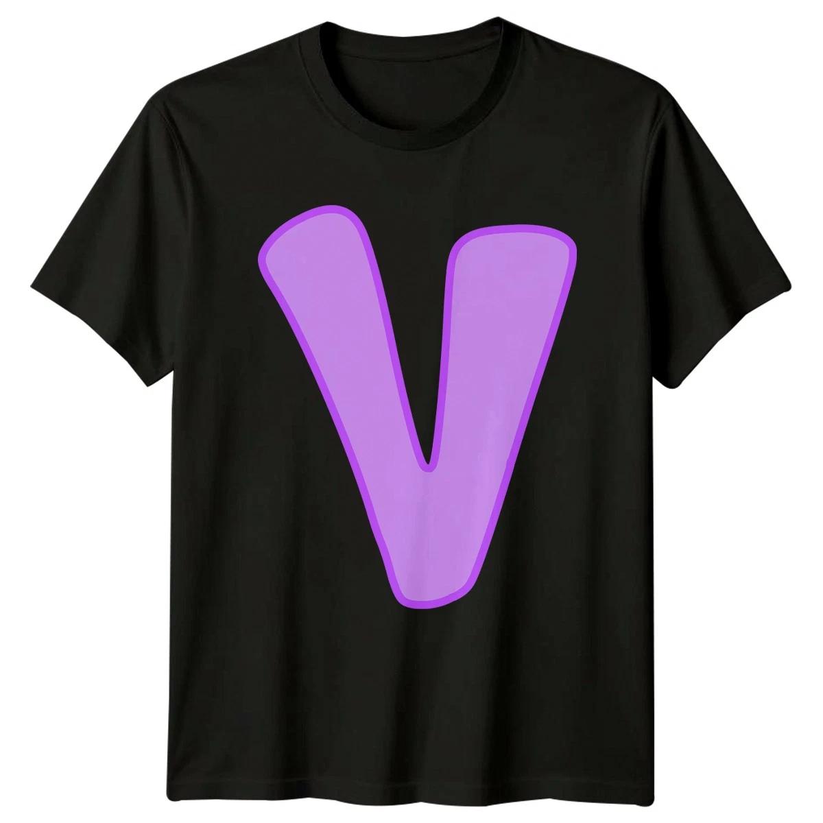W Monogram Alphabet Mens T-Shirt Womens Tee Graphic Initial Unisex Top XXXXL