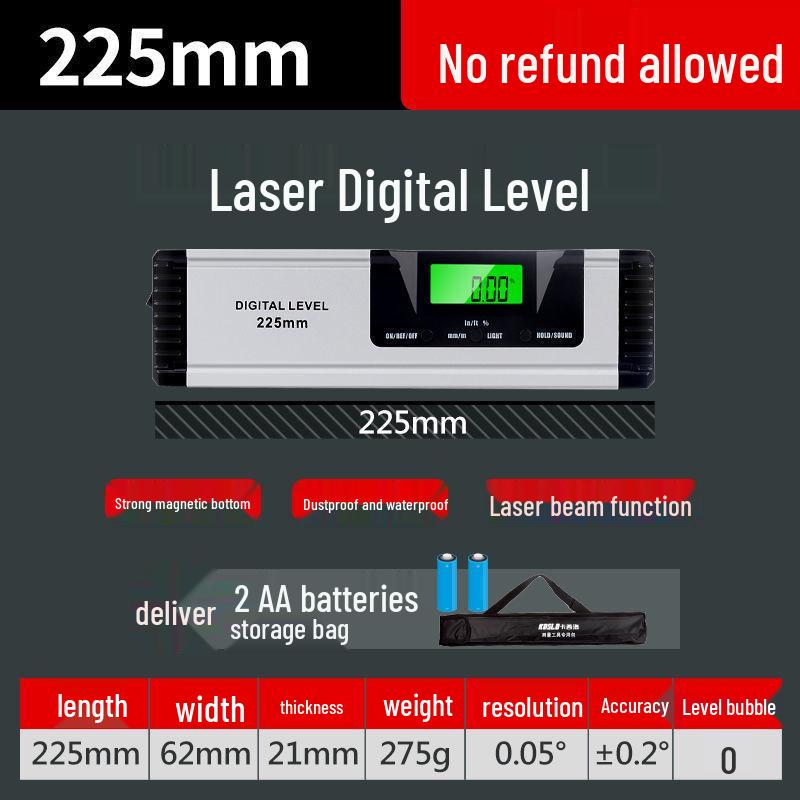 High Precision Digital Laser Level Angle Finder Inclinometer