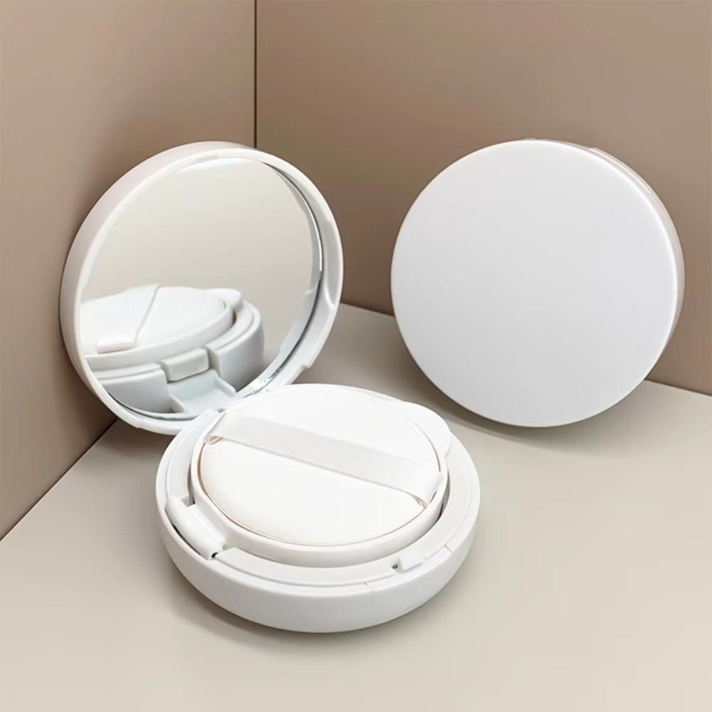 15g/0.5oz Capacity Cosmetic Makeup Case Refillable Cosmetic Container Powder Sponge Mirror Case