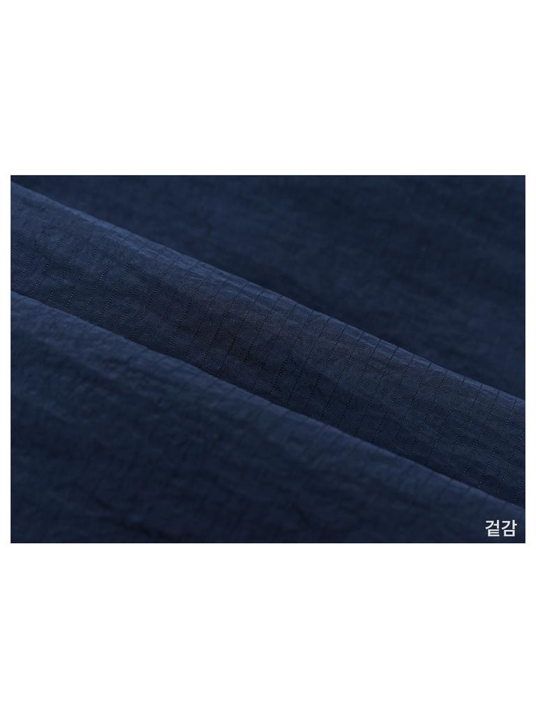 Gubin Nylon Collar Windbreaker - Blue