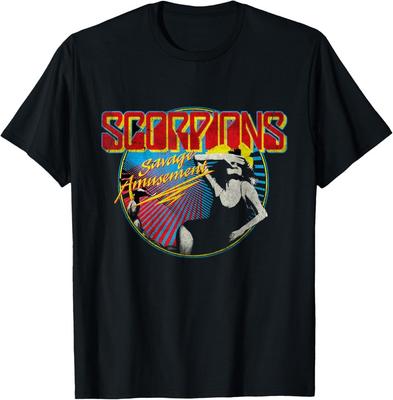 Offizielles Scorpions Savage Amusement T-Shirt