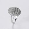 925 Sterling Silver Twilight Saga-Inspired Cluster Ring for Women