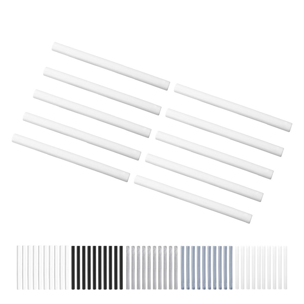 10Pcs Sealing Wax Sticks MultiColor Small Round Stamp Tools for DIY Invitations Cards Envelopes