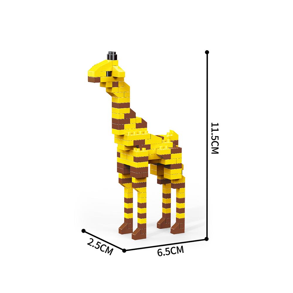 

Sheep Zoo Set Micro Mini Building Blocks - Adorable Miniature Animal 3D Desk Decor for Kids, Surprising Gift Toys for All Ages with-box