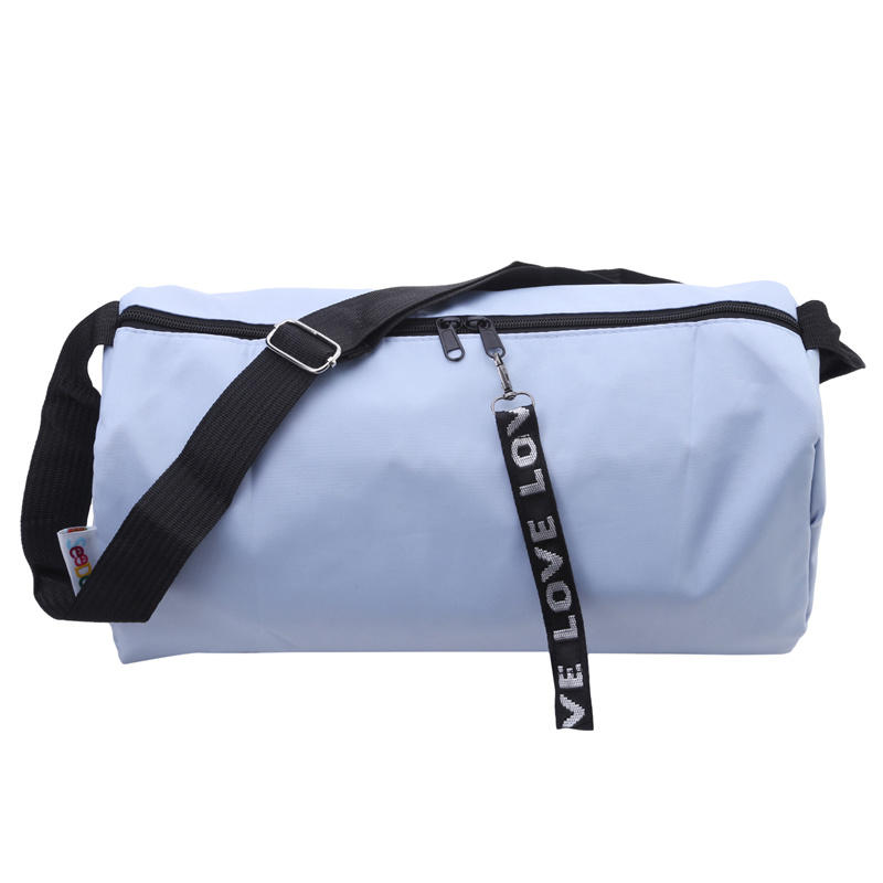 Unisex Large Capacity Travel Duffel Bag Foldable Fitness Gym Shoulder Crossbody Bag Casual Sports Training Bag