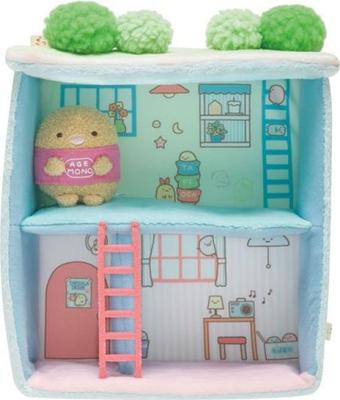 Sumikko Gurashi Dom Sumikko Dwupiętrowy budynek z ogrodem na dachu