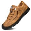 Men Casual Shoes Leather Sneakers Loafers New Soft Flat Handmade Outdoor Breathable Walking Shoes Classic Plus Size Men's Shoes