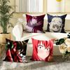 Anime High School DxD Kissenbezug Quadratisch Doppelseitiger Druck Kurzer Plüsch Sofakissenbezug Schlafzimmer Nachttisch