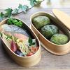 Matsuri No Eemon Magewappa Oval Nested Bento Box Finished In Japan Two-Tier (Wooden Lid) Natural,