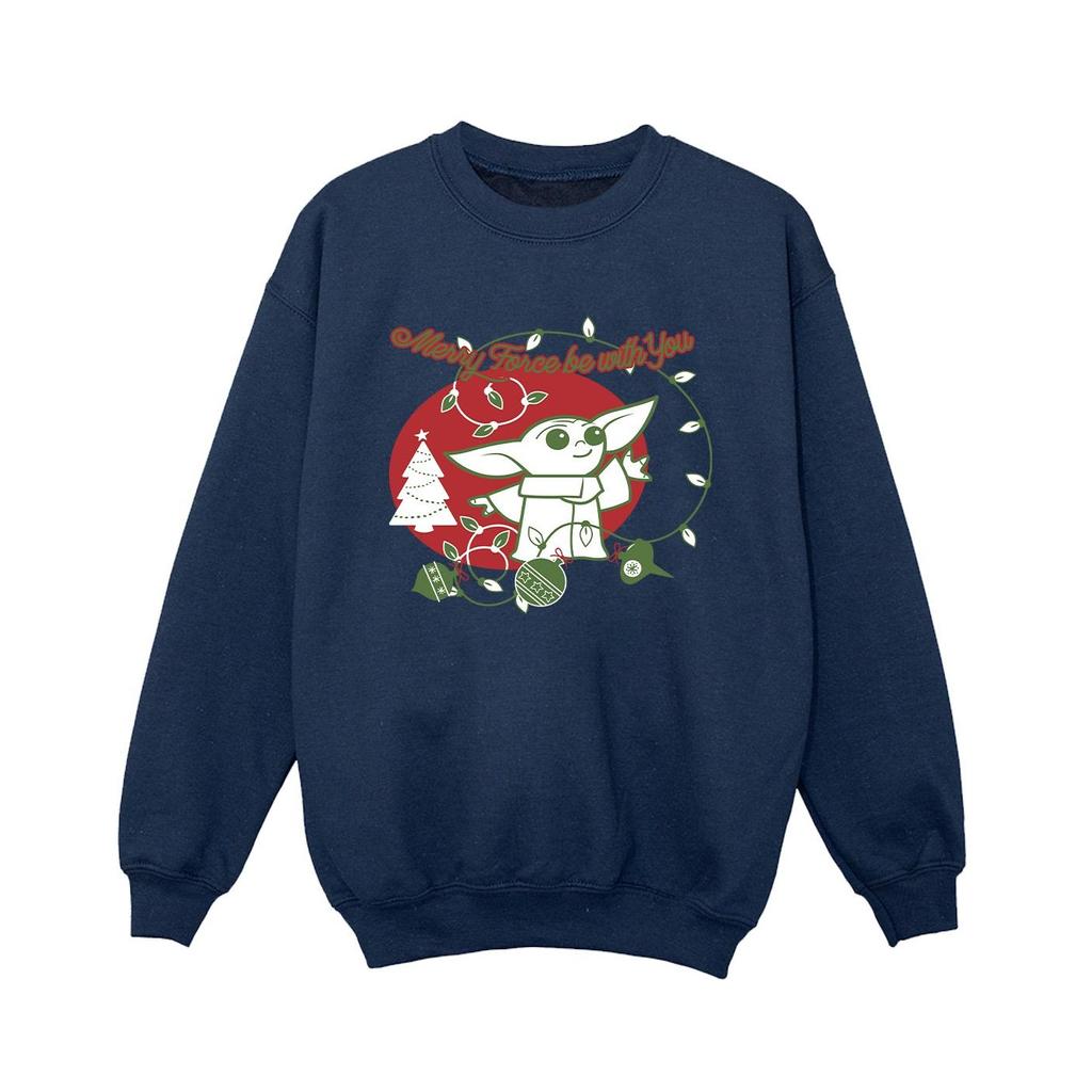 Star Wars The Mandalorian Jungen Baby Yoda Möge die Macht mit dir sein Sweatshirt