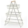 3 Tier Countertop Fruit Basket,Portable Fruit Bowle Basket Kitchen Organizer Storage & Dining Room Fruits Vegetable Bread Snacks