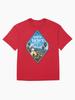 Barbara Santa Barbara California USA Watercolor Oversized T-Shirt