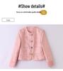 Women's Retro Jacquard Jacket - Short, Age-Reducing, National Style, Spring/Autumn 2025 (B2809)