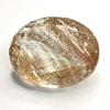 Natural Rutile Quartz Golden 31-33 Ct Oval Cut Certified Beautiful Gemstone