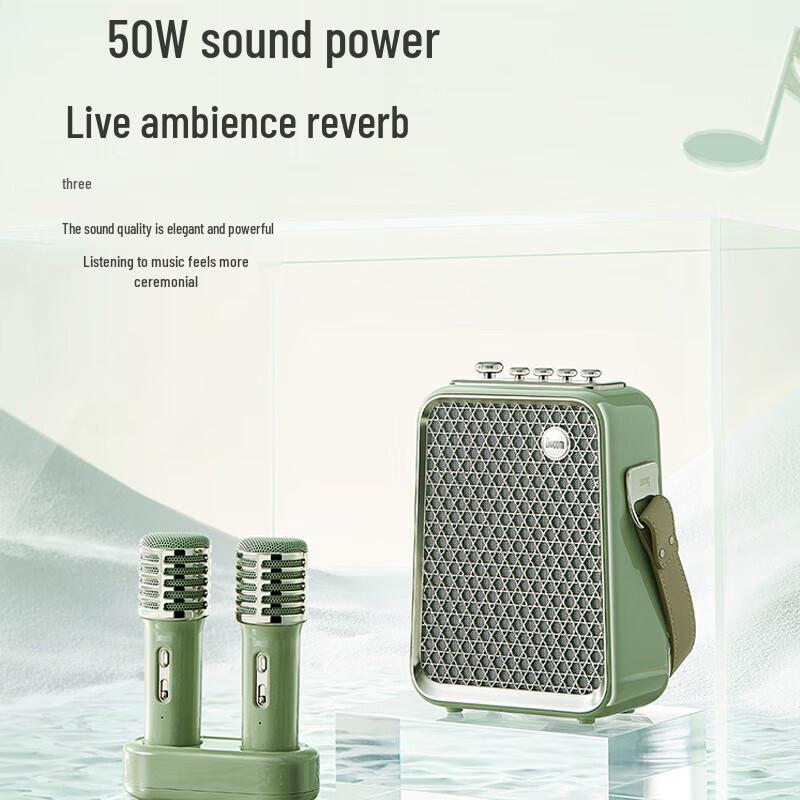 Divoom TimesFrame Portable Bluetooth Karaoke System