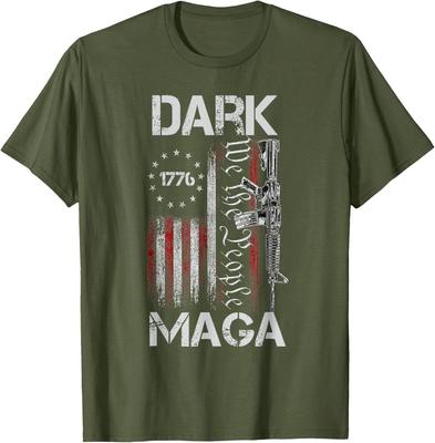 Tricou amuzant DARK MAGA - 2024 MAGA - Nou! Tricou Unisex DARK MAGA