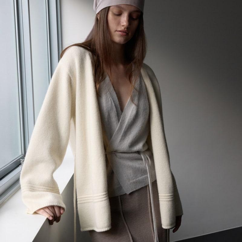 Carriere SILK BLEND SCHAL - GRAULICH PURPUR