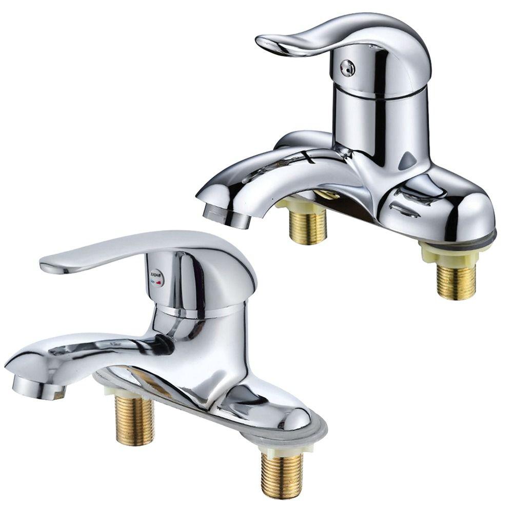 Ventil Schalter Badezimmerarmaturen Heiß und Kalt Waschbeckenhahn Mode Waschbeckenmischbatterie