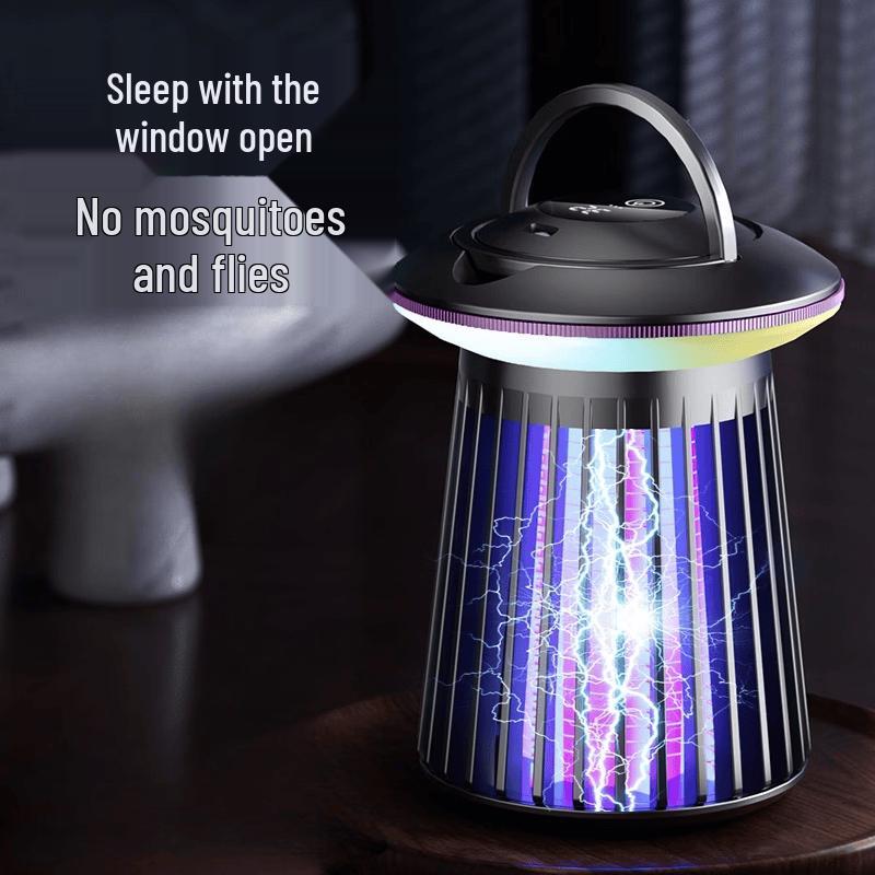 ZISIZ Outdoor Electric Mosquito & Fly Killer Night Light