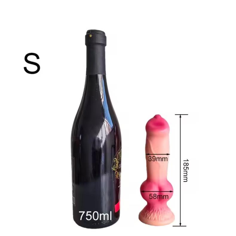 Realistic Huge Dog Knot Dildo Soft Monster Penis Sex Toys for Women Anal Plug Prostate Adult Eroti Animal Dick For Female Man