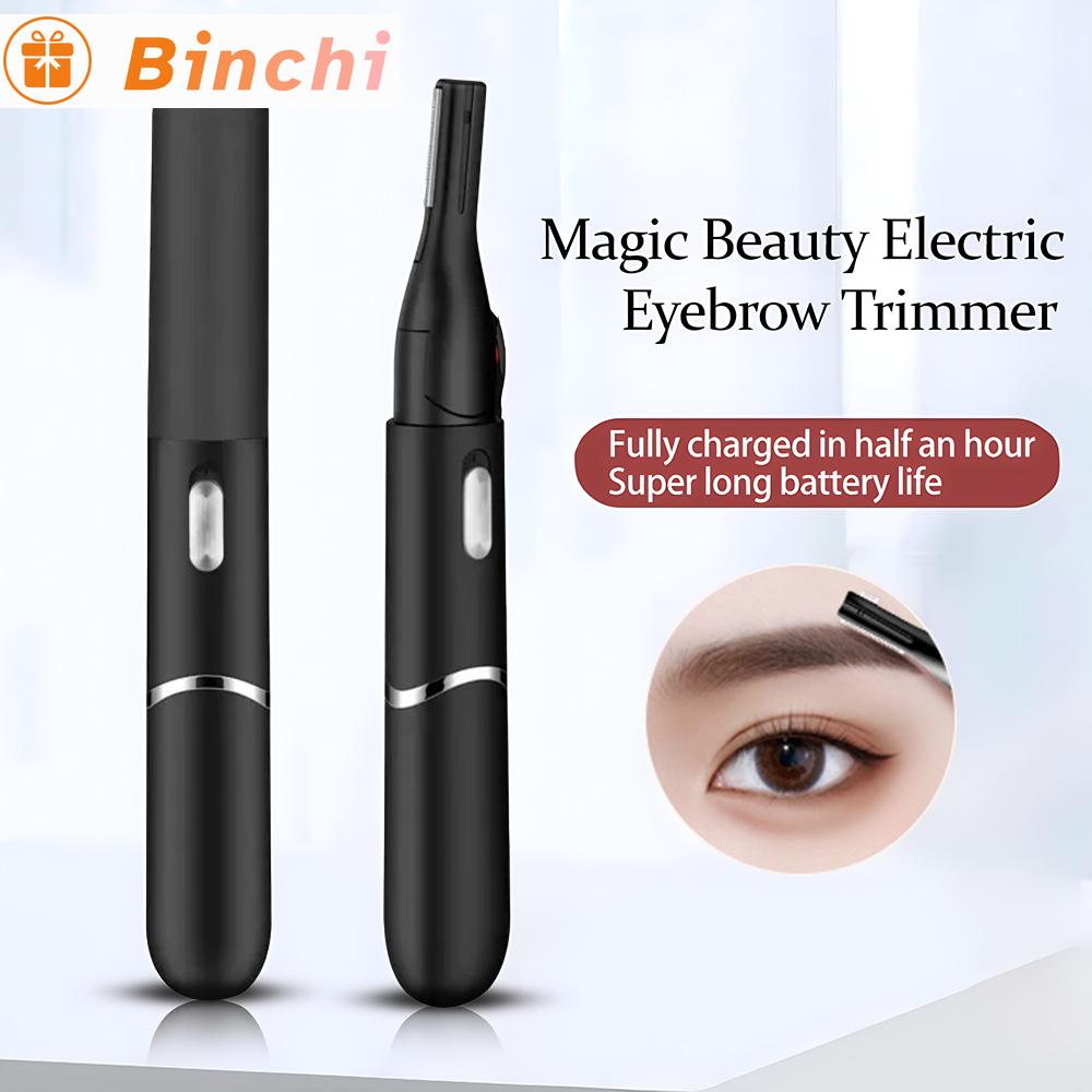 USB Charging Eyebrow Electric Shaver for Women Portable Eyebrow Trimmer Easy to Use Novice Friendly Eyebrow Scraper