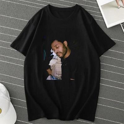 Koszulka z grafiką The Weeknd Vintage lata 90. Unisex Damska Hip Hop Streetwear Krótki rękaw Duży rozmiar Koszulka Unisex