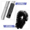 1Set Gutter Cleaning Brush Extendable Adjustable Length Multi-Angle Telescoping Pole Ground Level Roof and Siding Cleaning Tool