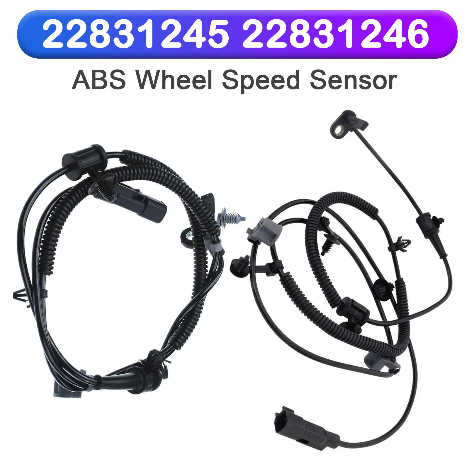 

Rear Right & Left ABS Wheel Speed Sensor for Opel Insignia A 22831245 22831246