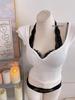 French Pure Desire Lingerie Set: Halter Lace Bra & Beautiful Back Anti-Sagging Bra