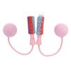 Ropeless Jump Rope Fitness Sports Training Fat Burning Cordless Jumping Rope (Pink)